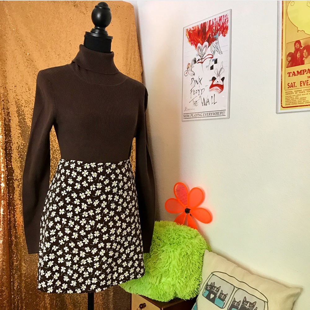 70's Lady Luck Mini Skirt🍀